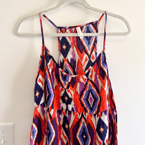 Mixed Pattern Dress - Picture 2 of 5